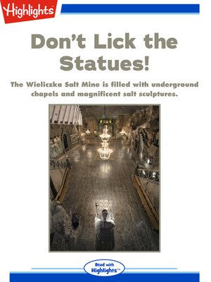 cover image of Don't Lick the Statues!